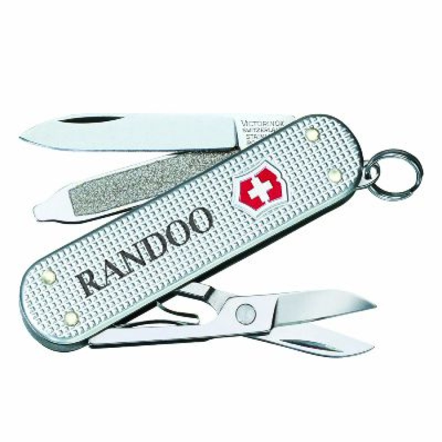 Swiss Army Knives By Victorinox At Swiss Knife Shop * | Flash Sale Swiss Army Classic Sd Alox Silver