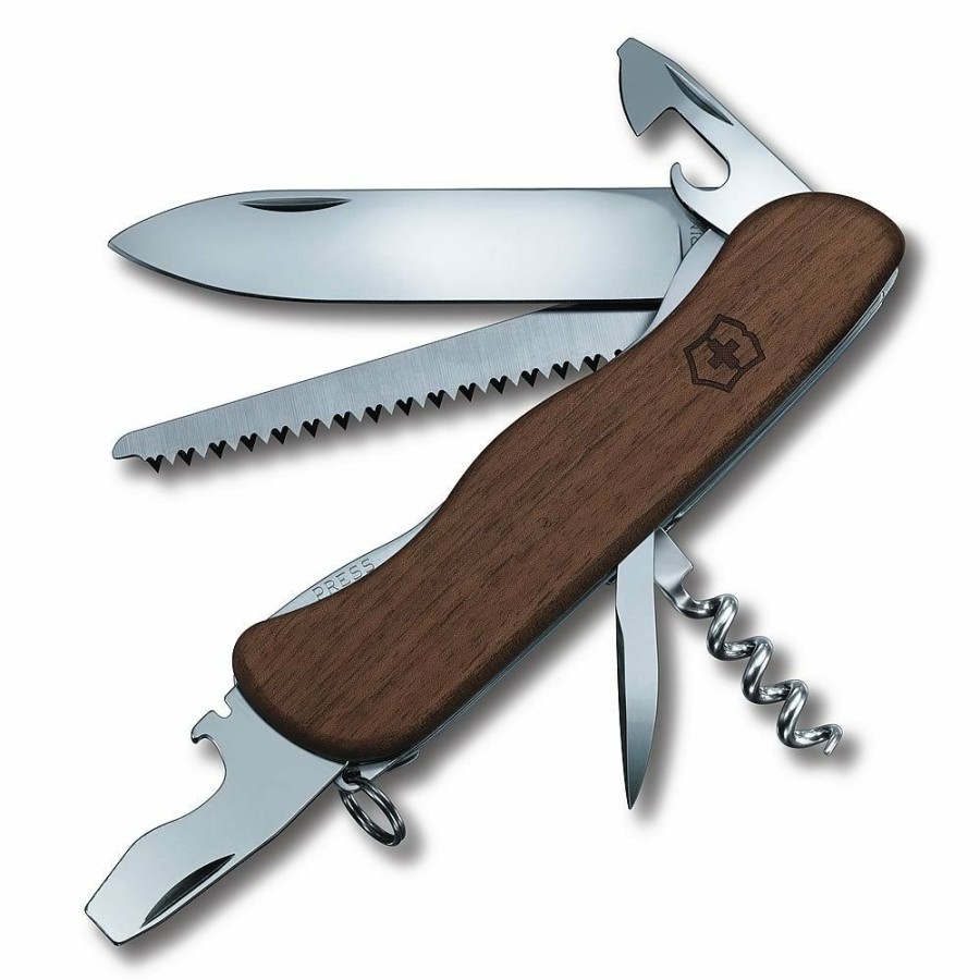 Swiss Army Knives By Victorinox At Swiss Knife Shop * | Cheaper Victorinox Forester Wood Swiss Army Knife