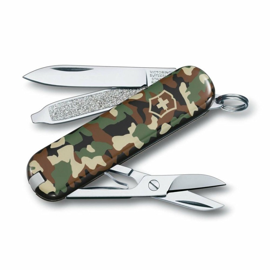 Swiss Army Knives By Victorinox At Swiss Knife Shop * | Latest Victorinox Camouflage Classic Sd Swiss Army Knife