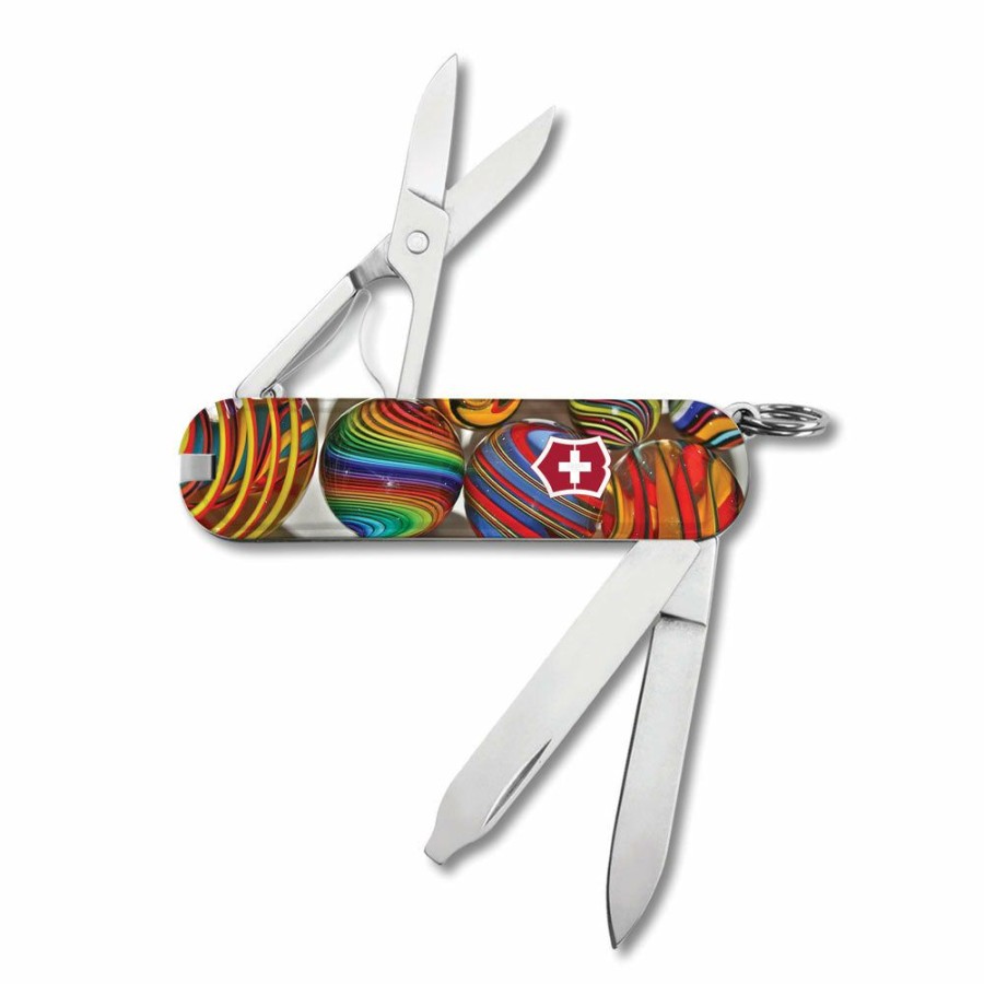 Swiss Army Knives By Victorinox At Swiss Knife Shop * | Hot Selling Victorinox Marbles Classic Sd Exclusive Swiss Army Knife