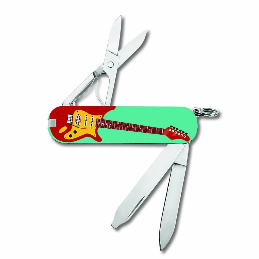 Swiss Army Knives By Victorinox At Swiss Knife Shop * | Hot Selling Victorinox Guitar Classic Sd Exclusive Swiss Army Knife