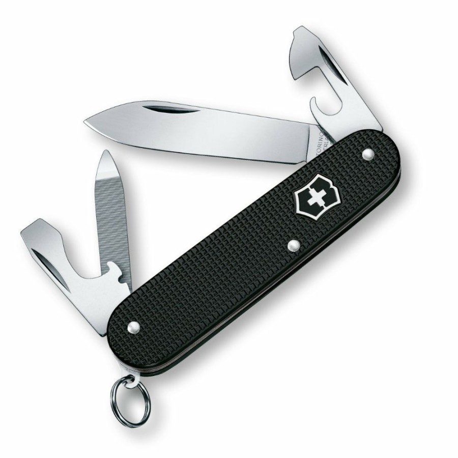 Swiss Army Knives By Victorinox At Swiss Knife Shop * | Gift Selection Victorinox Cadet Black Swiss Army Knife