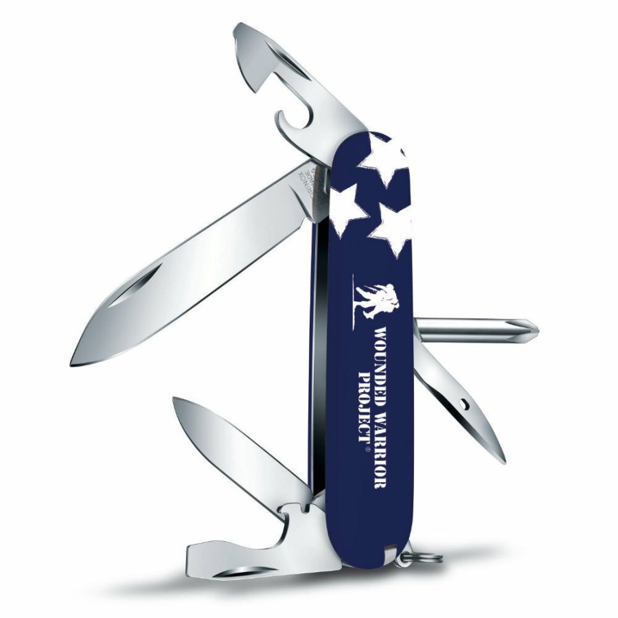 Swiss Army Knives By Victorinox At Swiss Knife Shop * | Clearance Sale Victorinox Wounded Warrior Project Animated American Flag Tinker Swiss Army Knife