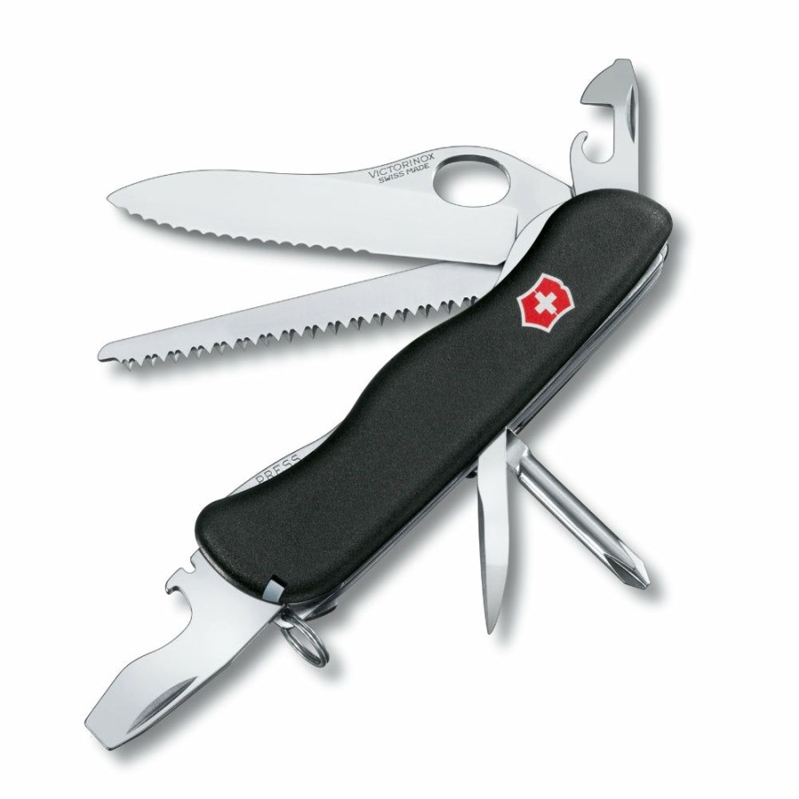 Swiss Army Knives By Victorinox At Swiss Knife Shop * | Hot Selling Victorinox One-Hand Trekker Lockblade Swiss Army Knife