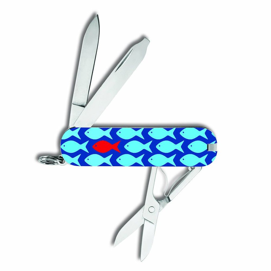 Swiss Army Knives By Victorinox At Swiss Knife Shop * | New Victorinox Red Fish Classic Sd Exclusive Swiss Army Knife