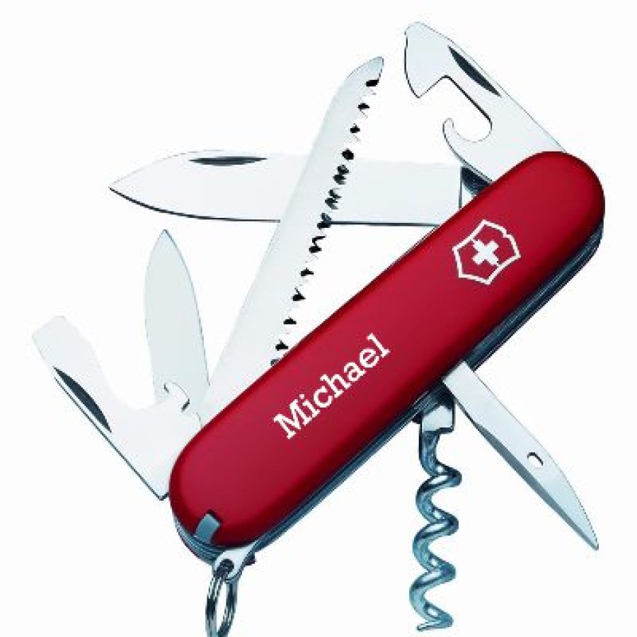 Swiss Army Knives By Victorinox At Swiss Knife Shop * | Fire Sale Camper Swiss Army Knife Black