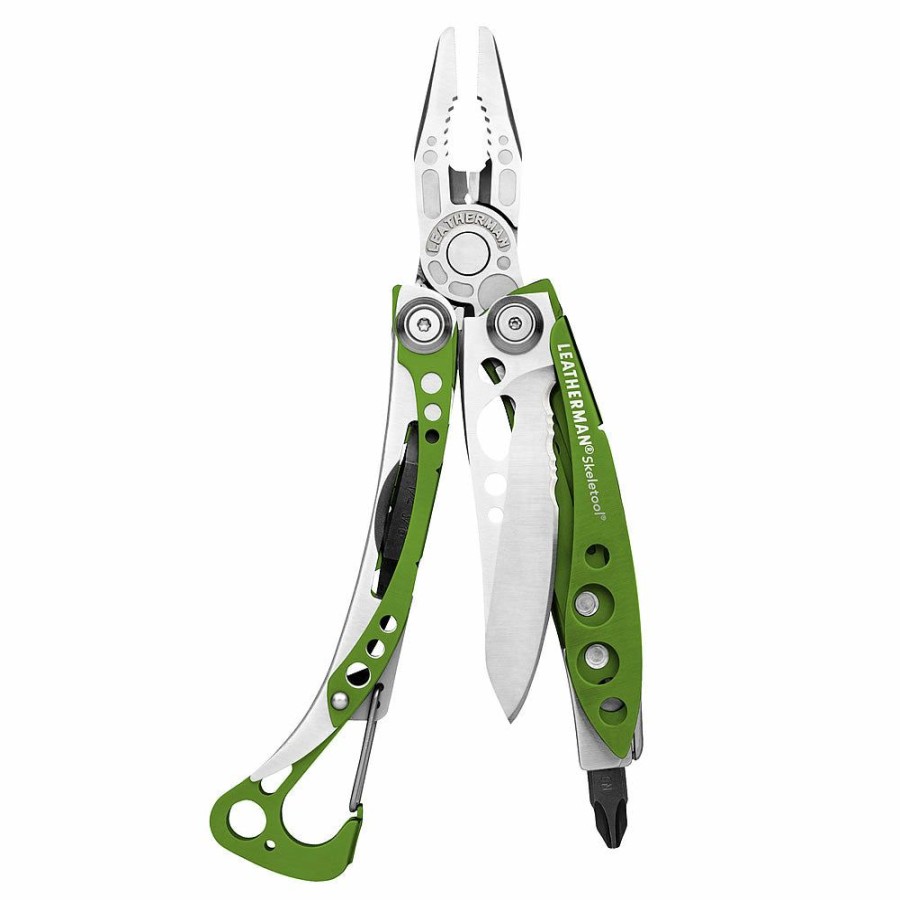 Knife * | Clearance Sale Leatherman Skeletool Multi-Tool Sublime Green