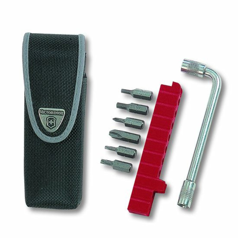 Swiss Army Knives By Victorinox At Swiss Knife Shop * | Latest Victorinox Swisstool Bit, Bit Wrench And Nylon Belt Pouch Set