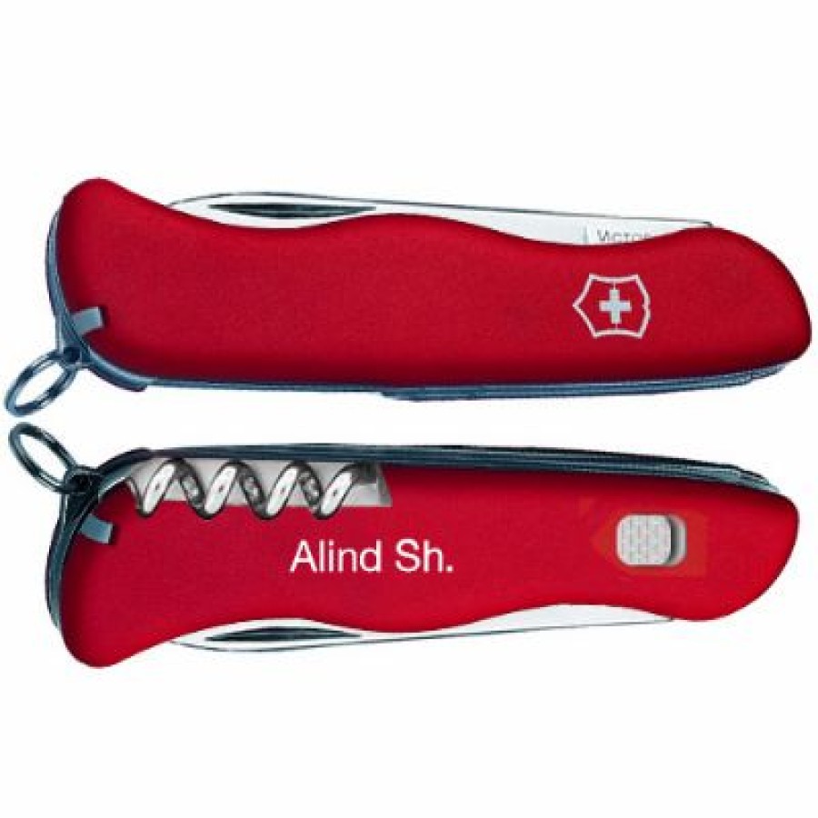 Swiss Army Knives By Victorinox At Swiss Knife Shop * | Flash Sale Outrider, Red Swiss Army Knife By Victorinox