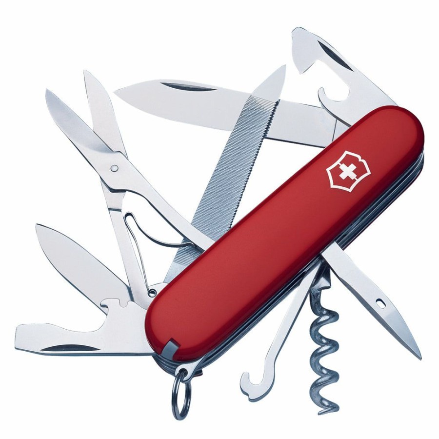 Swiss Army Knives By Victorinox At Swiss Knife Shop * | Discount Sale Victorinox Mountaineer Swiss Army Knife