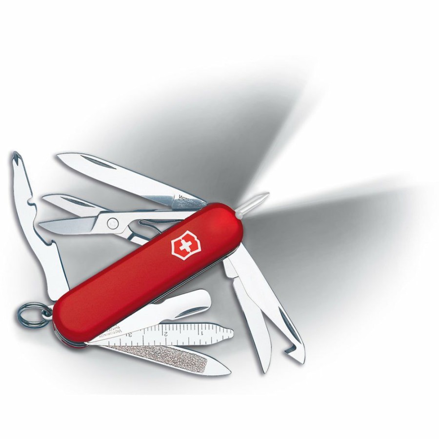 Swiss Army Knives By Victorinox At Swiss Knife Shop * | Fashion Victorinox Midnite Mini Champ Swiss Army Knife With Led Mini Light