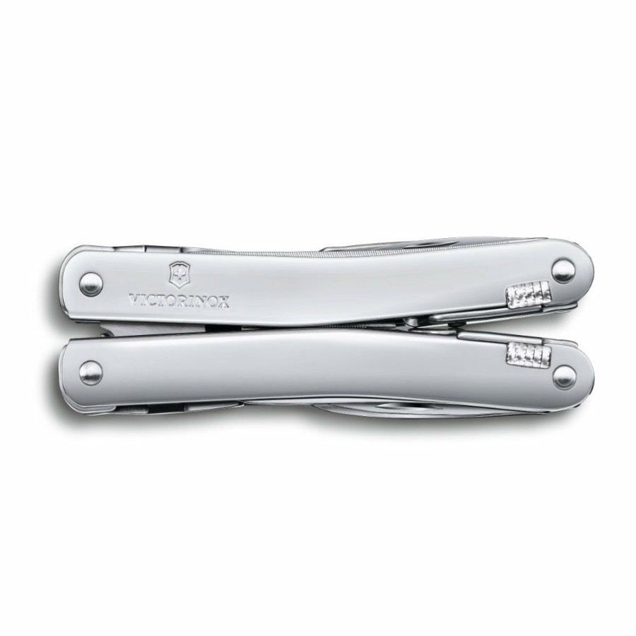 Swiss Army Knives By Victorinox At Swiss Knife Shop * | Special Victorinox Swisstool Spirit Pointed Multi-Tool With Nylon Pouch