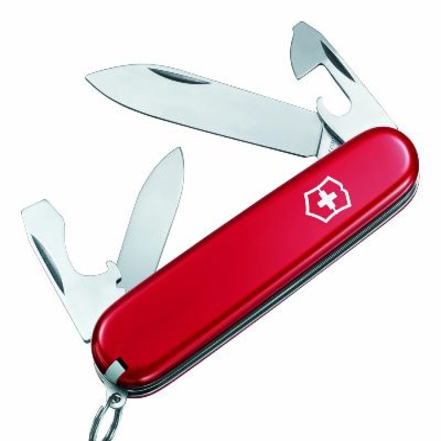 Swiss Army Knives By Victorinox At Swiss Knife Shop * | Clearance Sale Recruit Swiss Army Knife Black