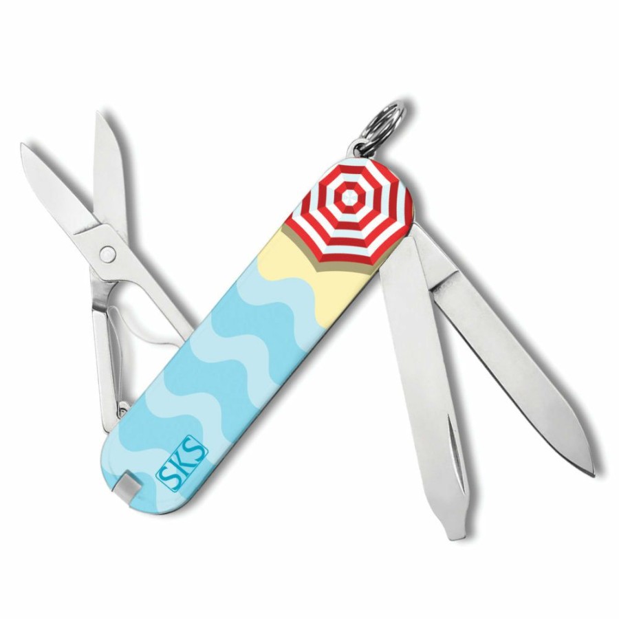 Swiss Army Knives By Victorinox At Swiss Knife Shop * | Fire Sale Victorinox Beach Umbrella Classic Sd Exclusive Swiss Army Knife