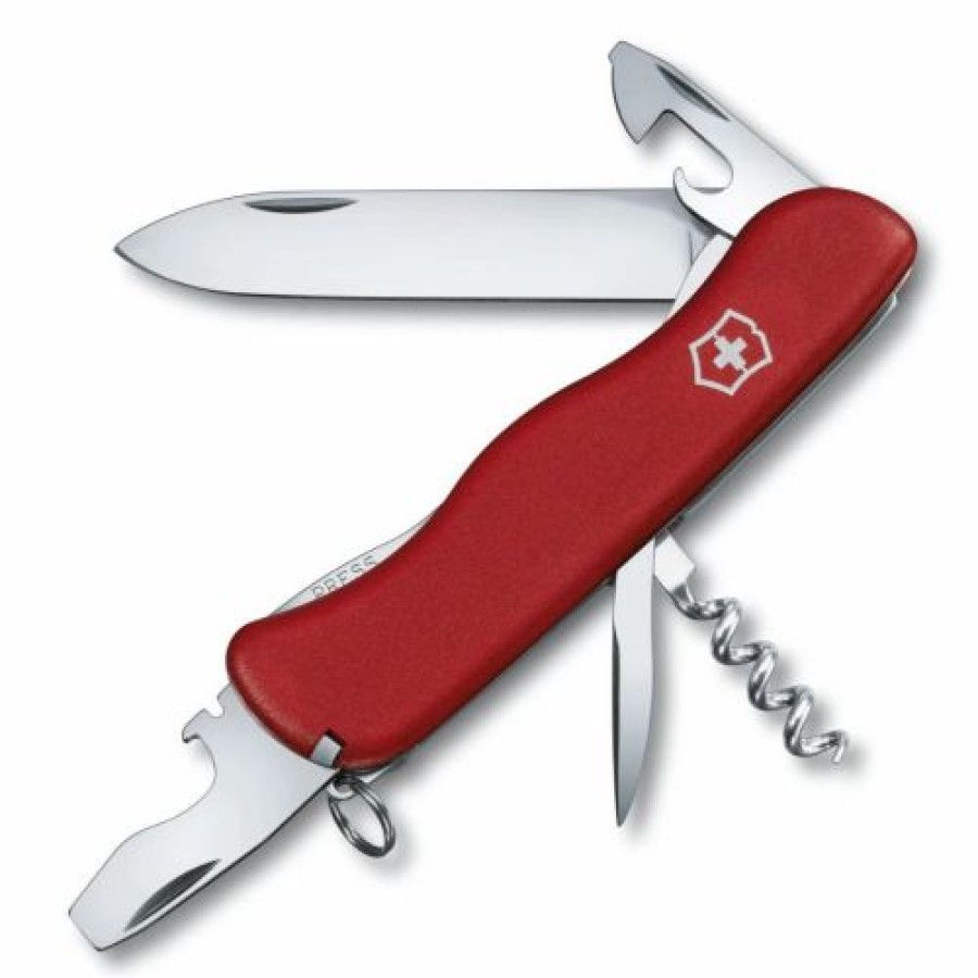 Swiss Army Knives By Victorinox At Swiss Knife Shop * | Hot Selling Picknicker, Red Swiss Army Knife By Victorinox