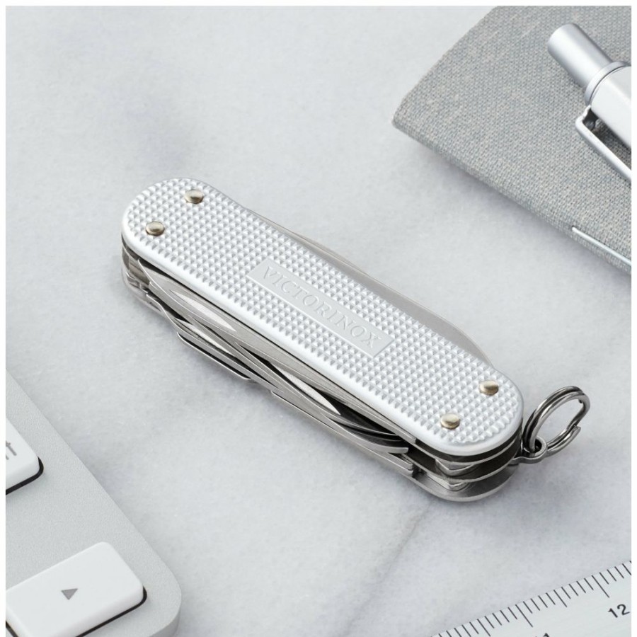 Swiss Army Knives By Victorinox At Swiss Knife Shop * | Fire Sale Victorinox Minichamp Alox Swiss Army Knife