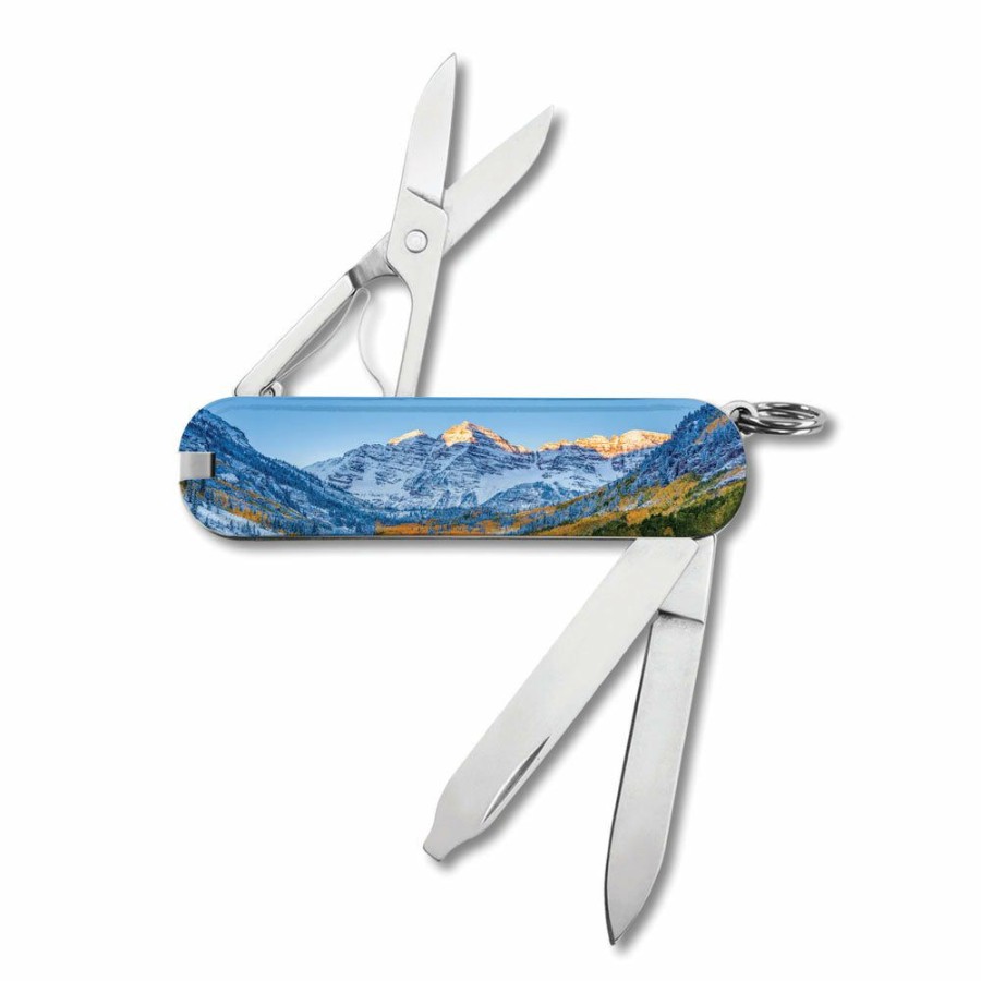 Swiss Army Knives By Victorinox At Swiss Knife Shop * | Flash Sale Victorinox Rocky Mountains Classic Sd Exclusive Swiss Army Knife