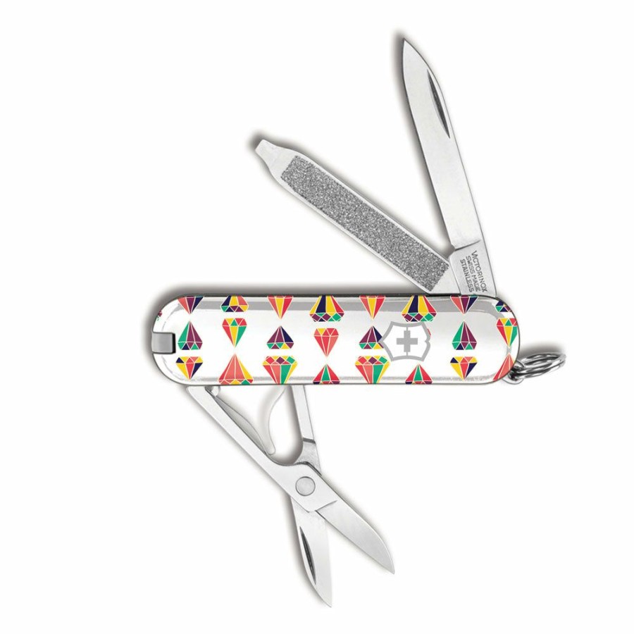 Swiss Army Knives By Victorinox At Swiss Knife Shop * | Clearance Sale Victorinox Bejeweled Classic Sd Exclusive Swiss Army Knife