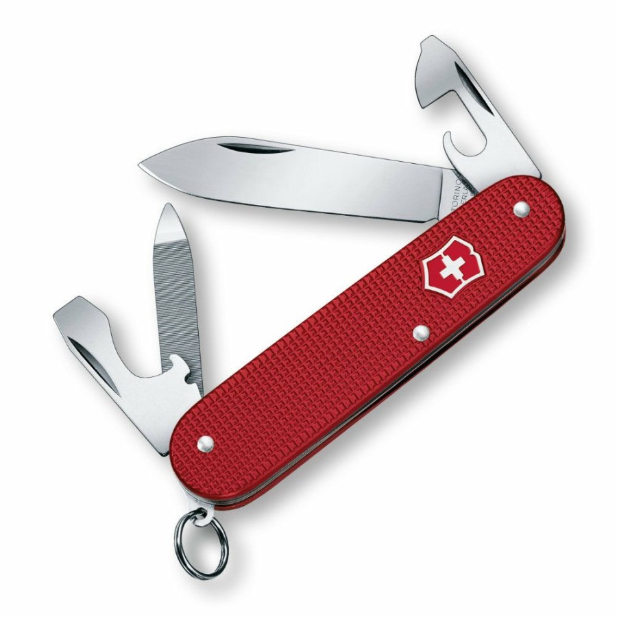 Swiss Army Knives By Victorinox At Swiss Knife Shop * | Hot Selling Victorinox Cadet Red Swiss Army Knife