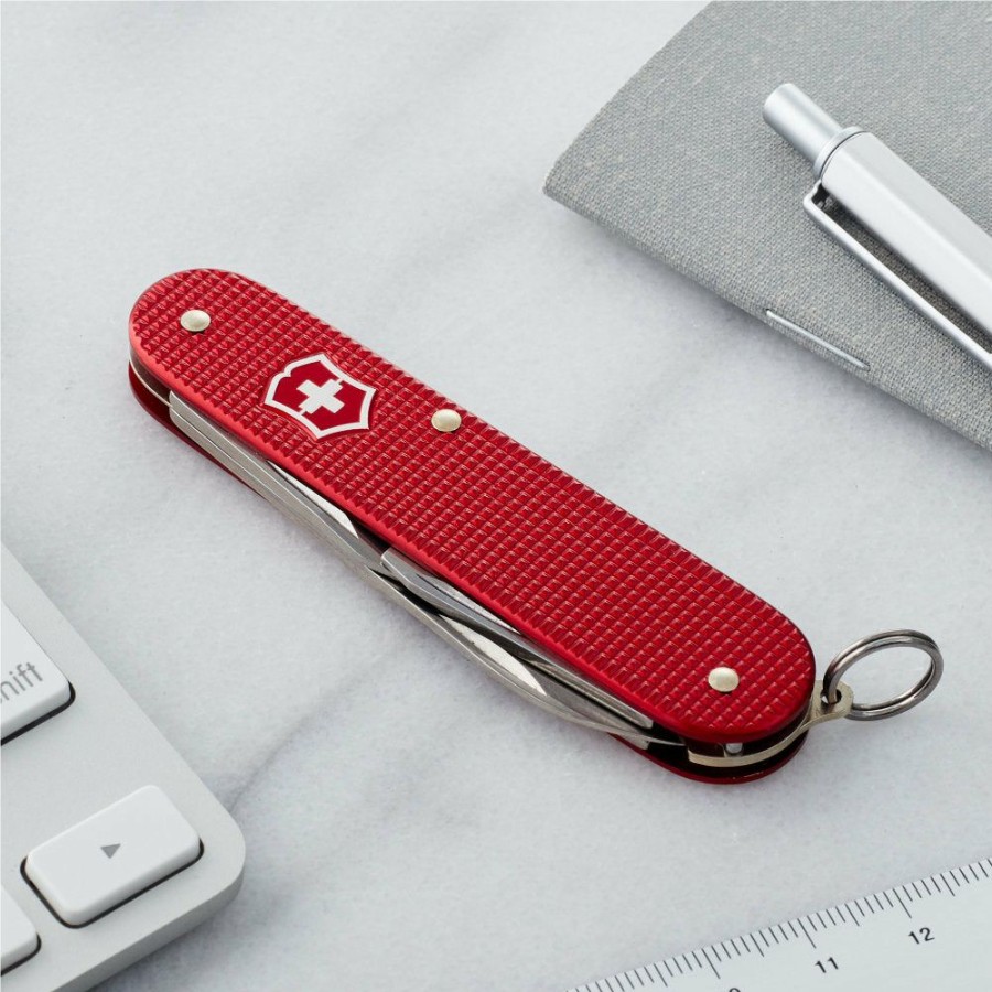 Swiss Army Knives By Victorinox At Swiss Knife Shop * | Hot Selling Victorinox Cadet Red Swiss Army Knife