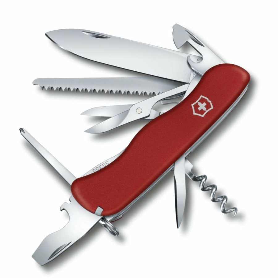 Swiss Army Knives By Victorinox At Swiss Knife Shop * | Clearance Sale Victorinox Outrider Lockblade Swiss Army Knife