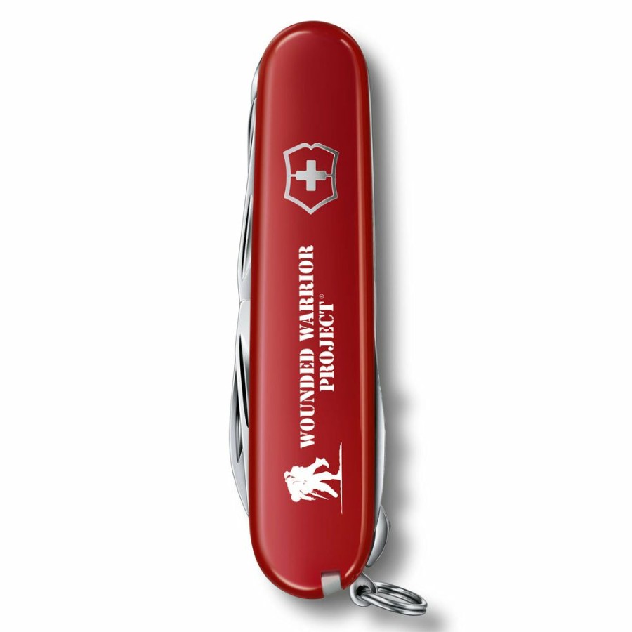 Swiss Army Knives By Victorinox At Swiss Knife Shop * | Hot Selling Swiss Army Wounded Warrior Project Fieldmaster Red