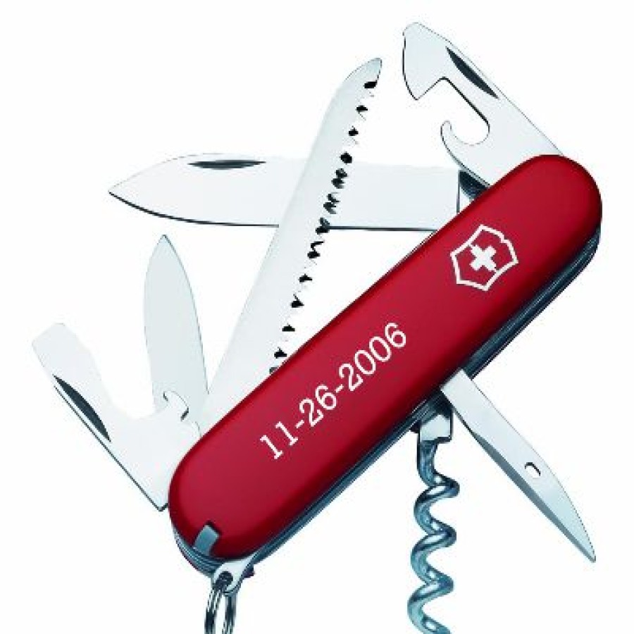 Swiss Army Knives By Victorinox At Swiss Knife Shop * | Cheaper Camper Swiss Army Knife Red