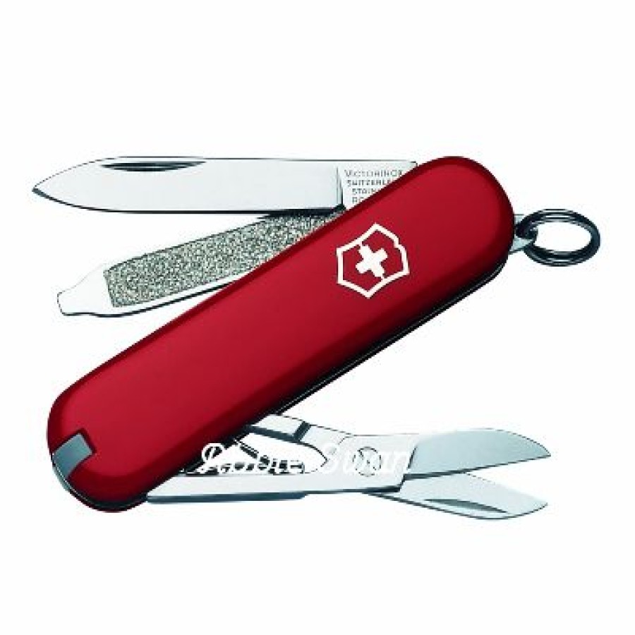 Swiss Army Knives By Victorinox At Swiss Knife Shop * | Best Quality Classic Sd Swiss Army Knife By Victorinox Cobalt Blue