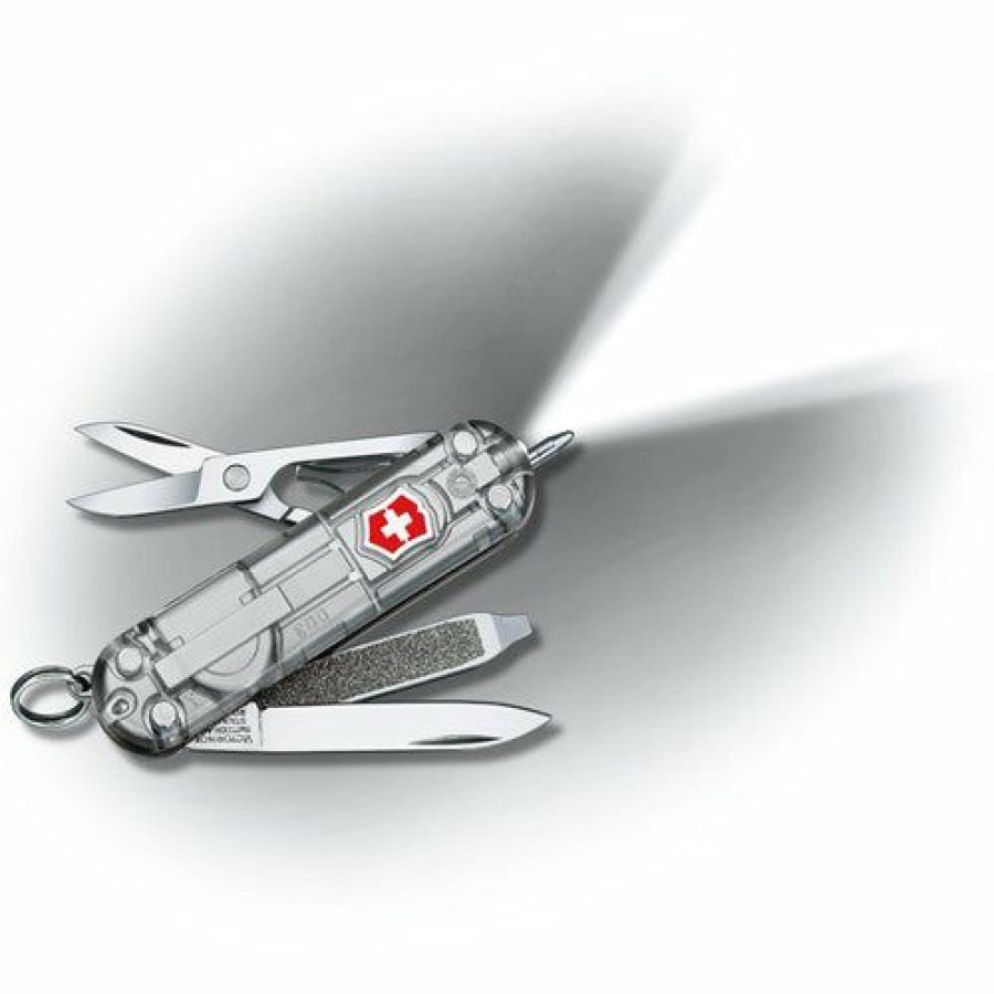 Swiss Army Knives By Victorinox At Swiss Knife Shop * | Quick Delivery Victorinox Signature Lite Silver Tech Swiss Army Knife