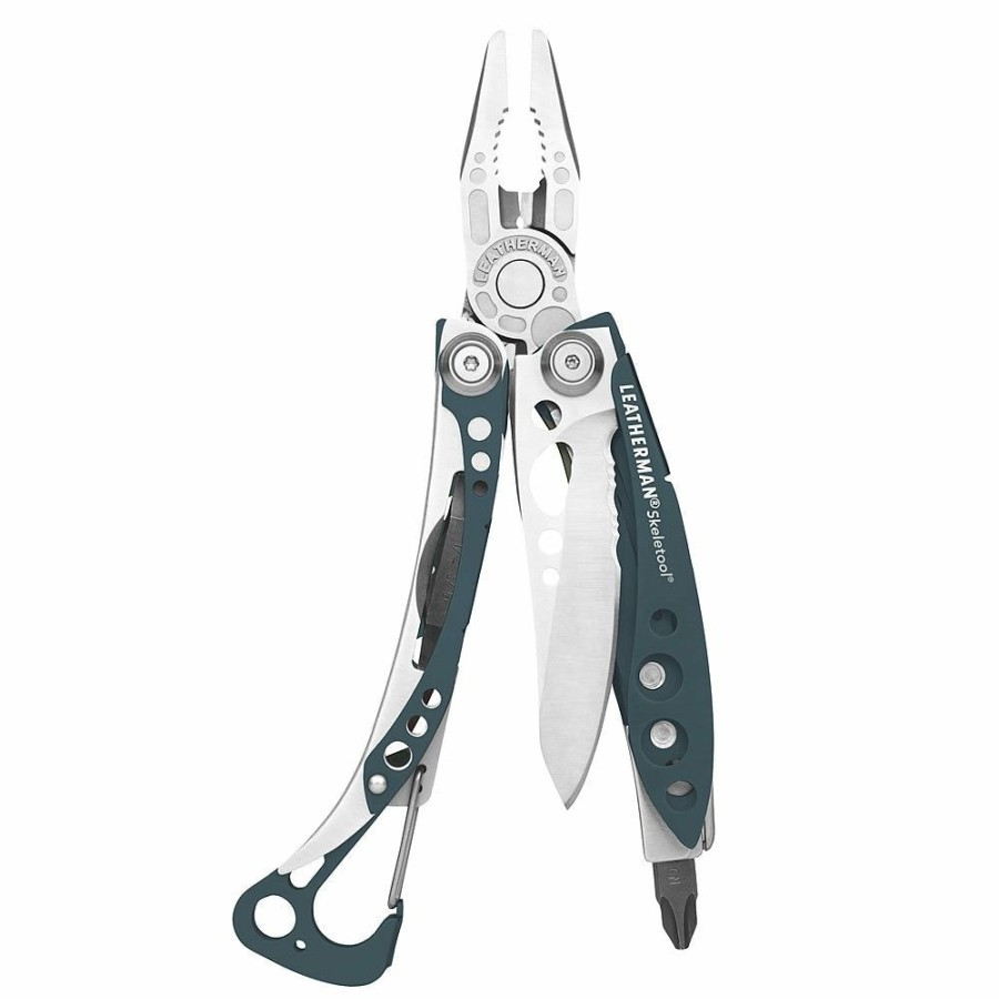 Knife * | Attractive Leatherman Skeletool Multi-Tool Denim Blue