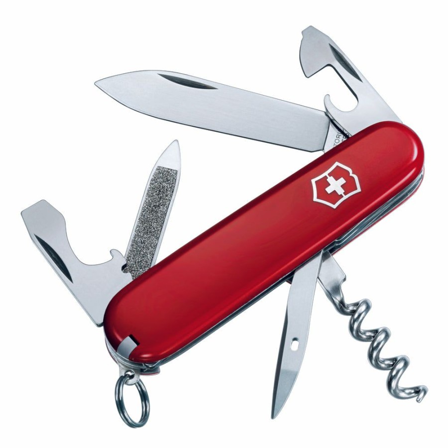 Swiss Army Knives By Victorinox At Swiss Knife Shop * | Hot Selling Victorinox Sportsman Swiss Army Knife