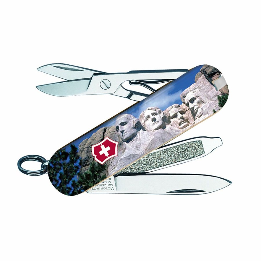 Swiss Army Knives By Victorinox At Swiss Knife Shop * | Fire Sale Victorinox Mt. Rushmore Classic Sd Exclusive Swiss Army Knife