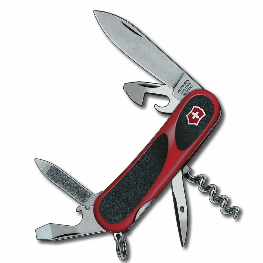 Swiss Army Knives By Victorinox At Swiss Knife Shop * | New Victorinox Evolution Grip 10 Swiss Army Knife