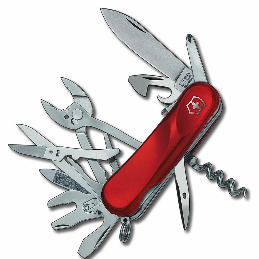 Swiss Army Knives By Victorinox At Swiss Knife Shop * | Flash Sale Victorinox Evolution S557 Lockblade Swiss Army Knife