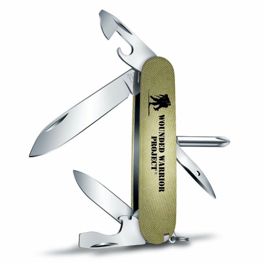 Swiss Army Knives By Victorinox At Swiss Knife Shop * | Exquisite Gifts Victorinox Wounded Warrior Project Sand Tinker Swiss Army Knife