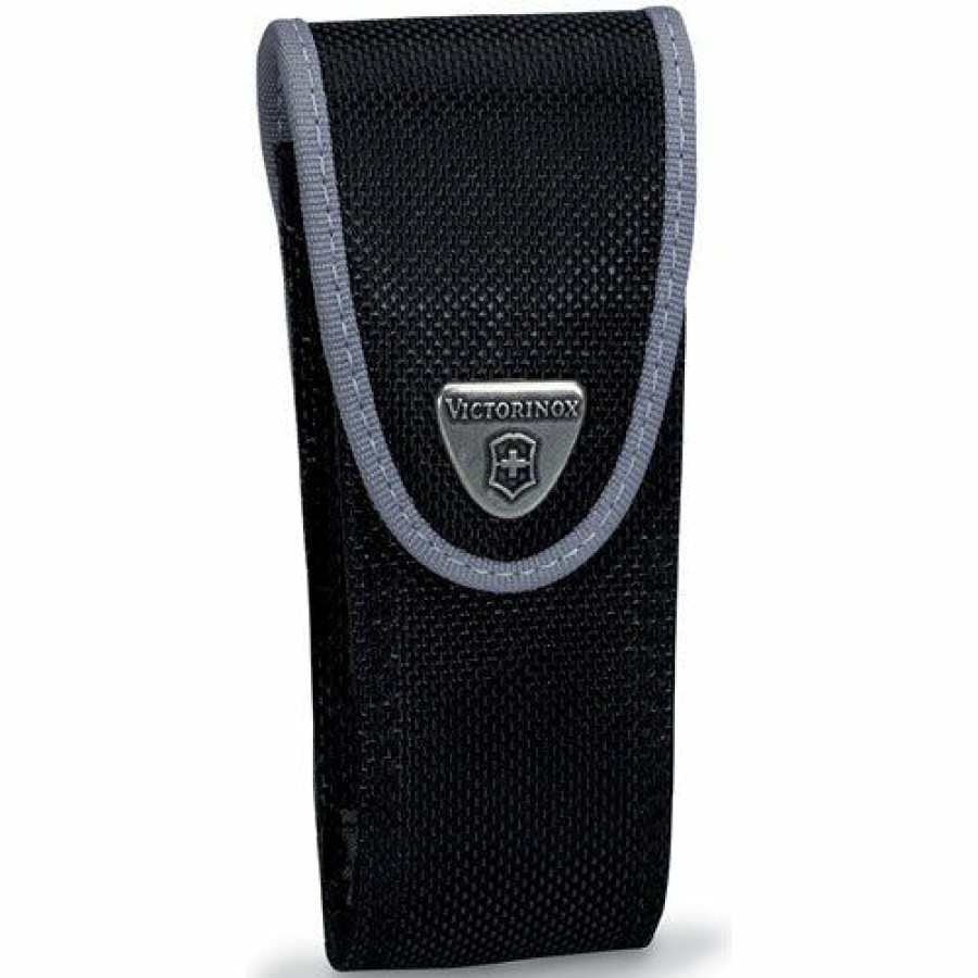 Swiss Army Knives By Victorinox At Swiss Knife Shop * | Quick Delivery Victorinox Large Nylon Lockblade Swiss Army Knife Pouch