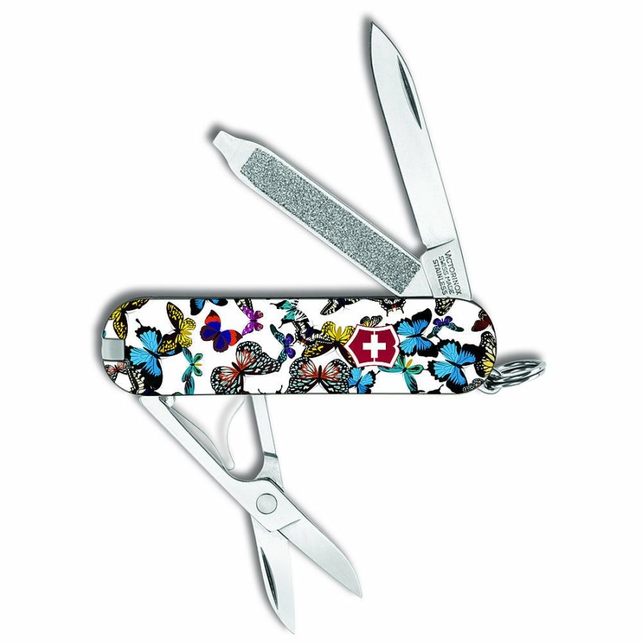 Swiss Army Knives By Victorinox At Swiss Knife Shop * | Special Victorinox Butterflies Classic Sd Exclusive Swiss Army Knife