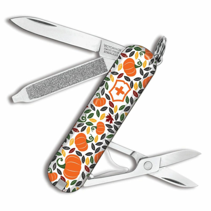 Swiss Army Knives By Victorinox At Swiss Knife Shop * | Fire Sale Victorinox Pumpkin Patch Classic Sd Exclusive Swiss Army Knife