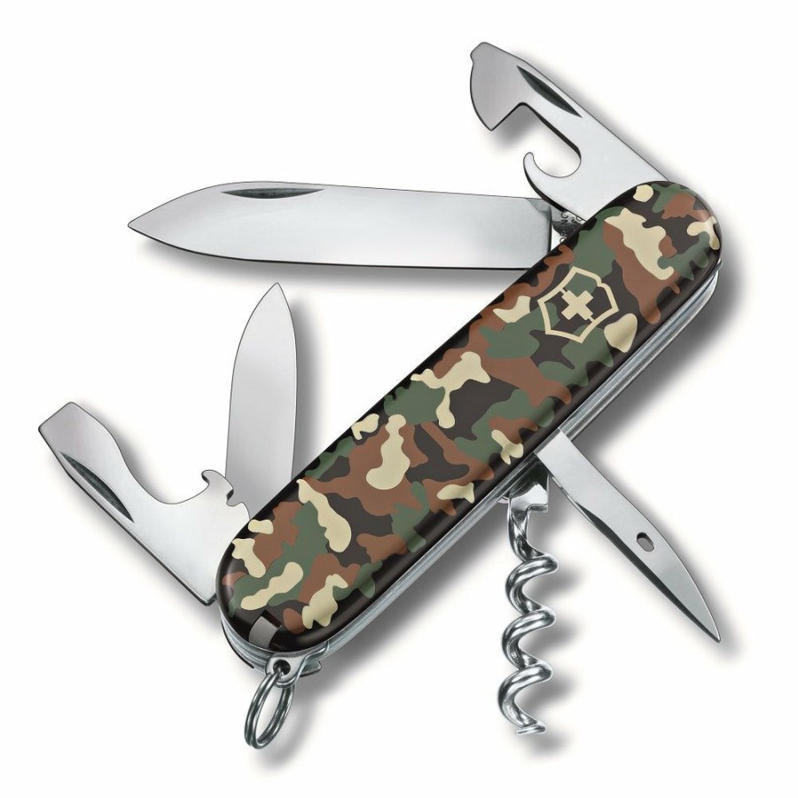 Swiss Army Knives By Victorinox At Swiss Knife Shop * | Hot Selling Victorinox Spartan Camo Swiss Army Knife