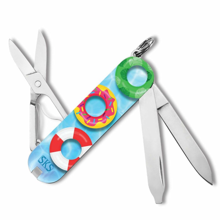 Swiss Army Knives By Victorinox At Swiss Knife Shop * | Fire Sale Victorinox Pool Floats Classic Sd Exclusive Swiss Army Knife