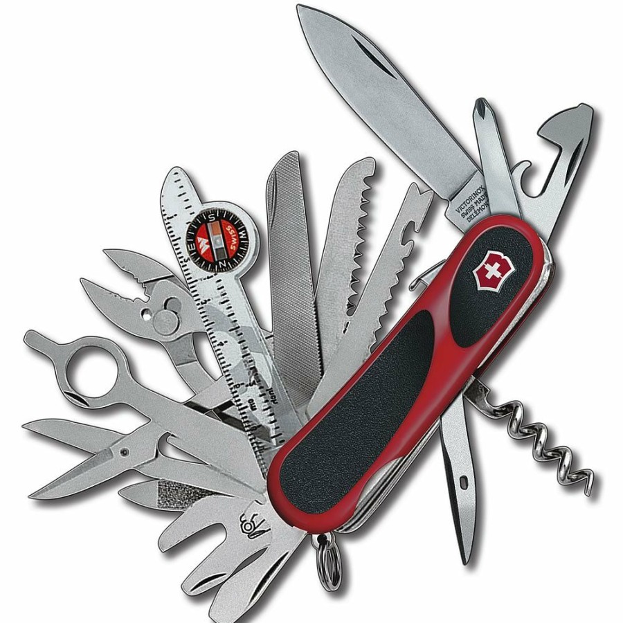 Swiss Army Knives By Victorinox At Swiss Knife Shop * | Special Victorinox Evolution Grip S54 Lockblade Swiss Army Knife