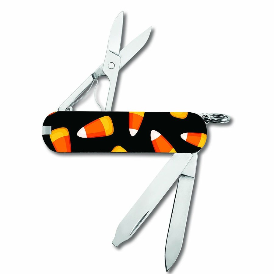 Swiss Army Knives By Victorinox At Swiss Knife Shop * | Excellent Quality Victorinox Candy Corn Classic Sd Exclusive Swiss Army Knife